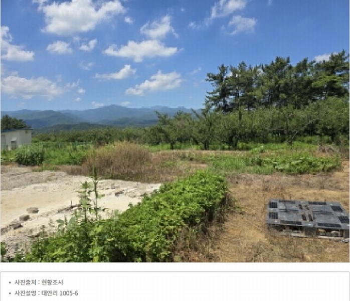 2024타경119071 경상북도 영천시 화산면 대안리 1005-2 근린시설 경매 이미지