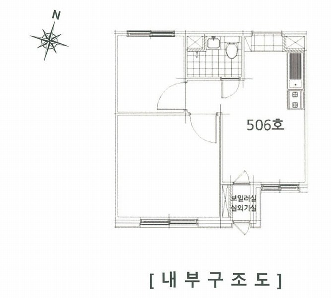 2025타경11115 서울특별시 강서구 강서로7길 147, 골든라인씨티 5층 506호 오피스텔[계약13평형] 경매 이미지