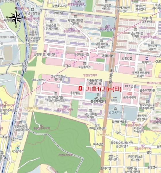 2025타경32951 광주광역시 광산구 무진대로212번길 13-32, 4층 401호외11개호 근린상가 경매 이미지