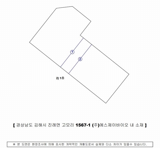2025타경11125 경상남도 김해시 진례면 고모리 1567-1 공장 경매 이미지