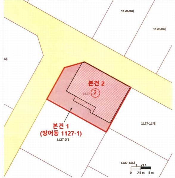 2025타경11176 울산광역시 동구 방어동 1127-1 주택 경매 이미지