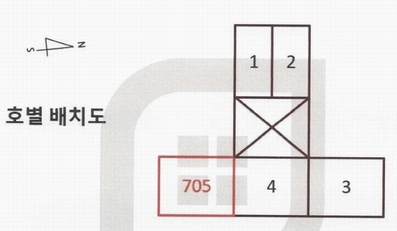 2025타경11181 서울특별시 금천구 독산로101길 46(독산동), 헤리움팰리스 7층 705호 오피스텔 경매 이미지