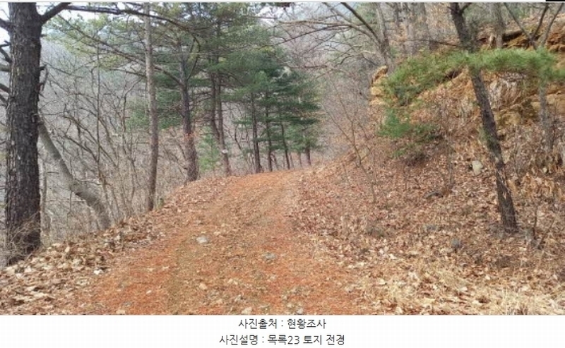 2024타경72144 경기도 포천시 관인면 사정리 산451 임야 경매 이미지