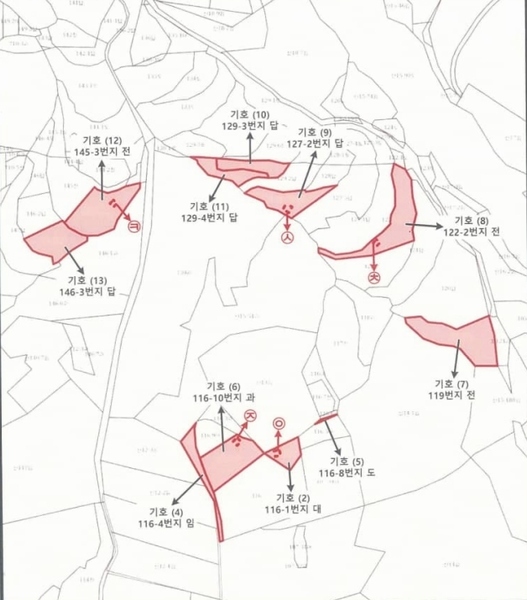 2023타경305204 강원특별자치도 원주시 무실동 127-2 농지 경매 이미지