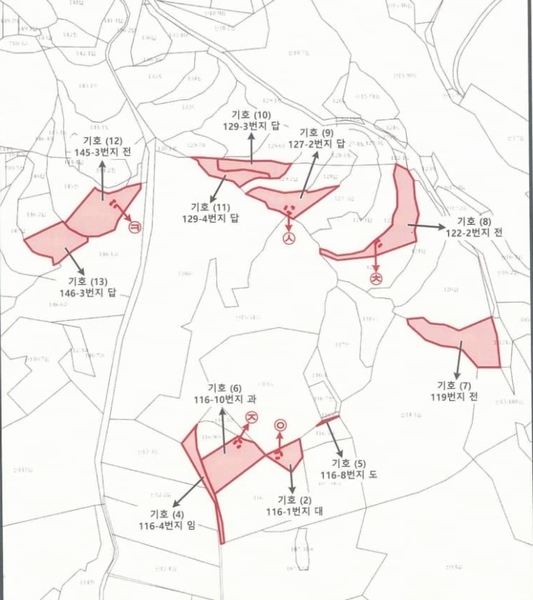 2023타경305204 강원특별자치도 원주시 무실동 119 농지 경매 이미지