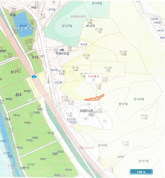 2025타경31084 경상남도 산청군 생비량면 화현리 798-1 농지 경매 이미지