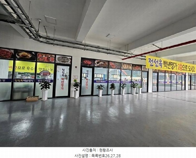 2025타경30928 경상남도 하동군 쌍계로 4, 신화개타운 2층 205호외2개호 근린상가 경매 이미지