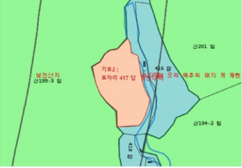 2025타경821 경상남도 진주시 수곡면 효자리 417 농지 경매 이미지
