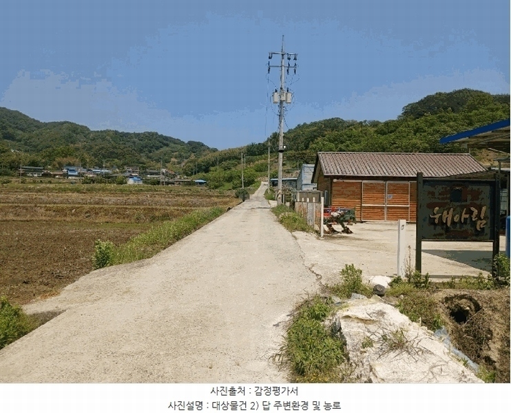 2025타경684 경상남도 산청군 신안면 안봉리 518-1 농지 경매 이미지