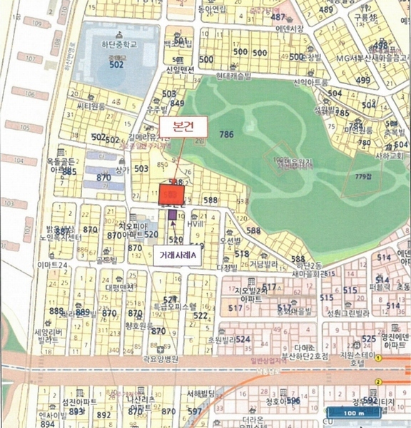 2024타경109556 부산광역시 사하구 하단동 503-12 근린상가 경매 이미지