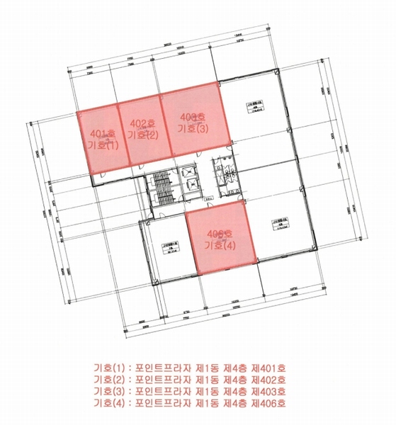 2025타경34489 경기도 김포시 김포한강9로76번길 49, 포인트프라자 1동 4층 406호 근린상가 경매 이미지