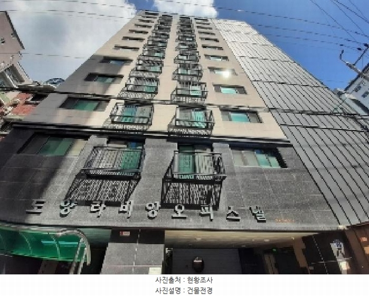 2025타경11474 서울특별시 강서구 월정로18길 17, 도양라비앙오피스텔 5층 502호 오피스텔[계약13평형] 경매 이미지