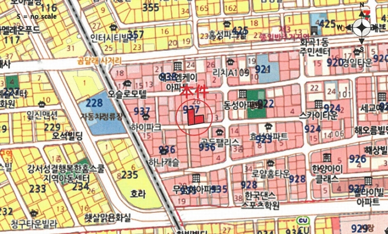 2025타경11474 서울특별시 강서구 월정로18길 17, 도양라비앙오피스텔 5층 502호 오피스텔[계약13평형] 경매 이미지