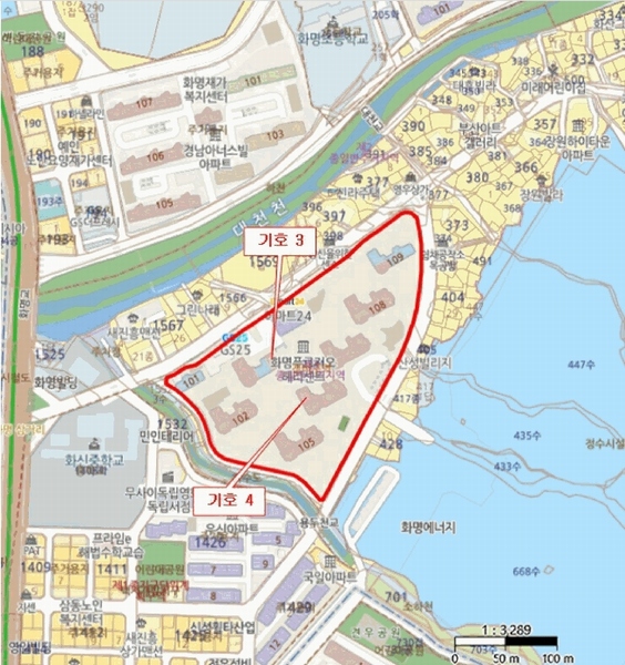 2025타경1635 부산광역시 북구 산성로 28, 화명푸르지오헤리센트 106동 26층 2604호 아파트[공급34평형] 경매 이미지