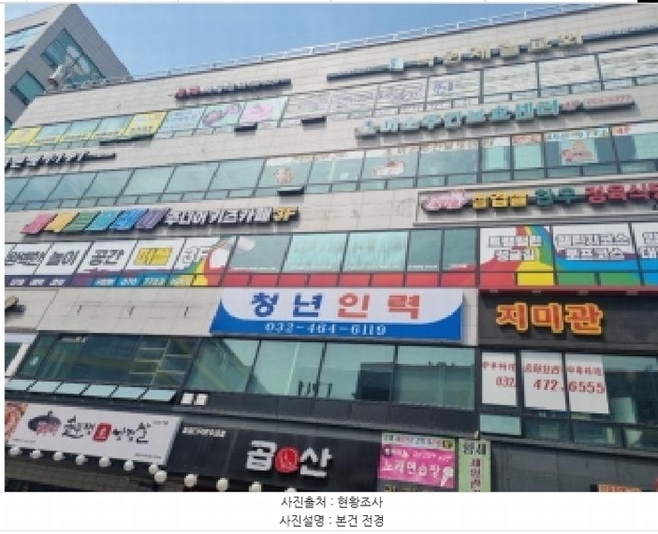 2025타경509895 인천광역시 남동구 서창남순환로216번길 36, 주건축물 1동 1층 108호외1개호 근린상가 경매 이미지