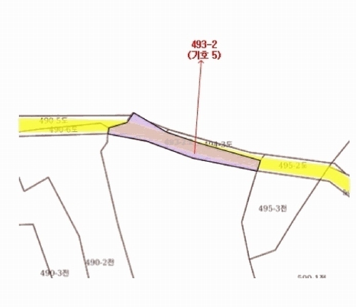 2025타경30542 전북특별자치도 정읍시 감곡면 승방리 493-2 도로 경매 이미지