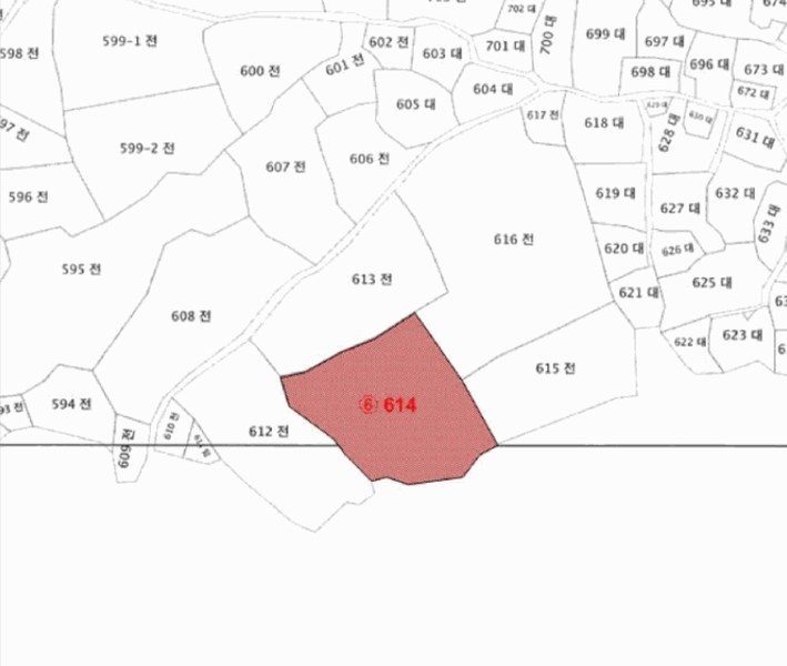 2025타경731 전라남도 여수시 삼산면 서도리 614 농지 경매 이미지