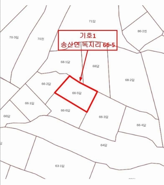 2025타경54424 경기도 화성시 송산면 독지리 66-5 농지 경매 이미지