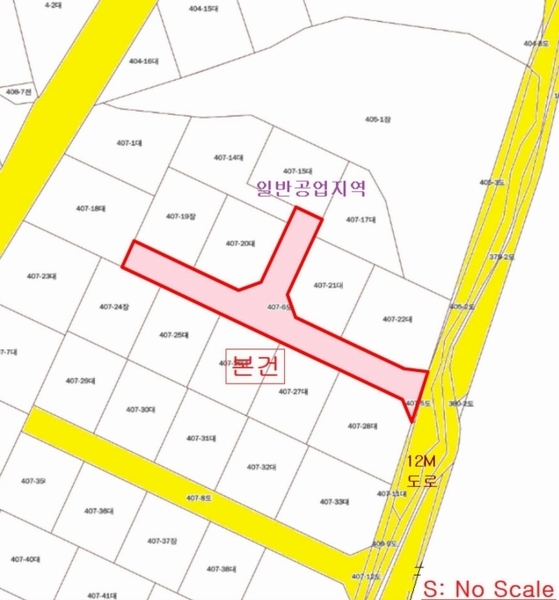 2024타경68462 경기도 수원시 영통구 매탄동 407-6 도로 경매 이미지