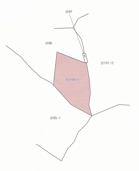2025타경100299 경상북도 안동시 길안면 현하리 산96-1 임야 경매 이미지