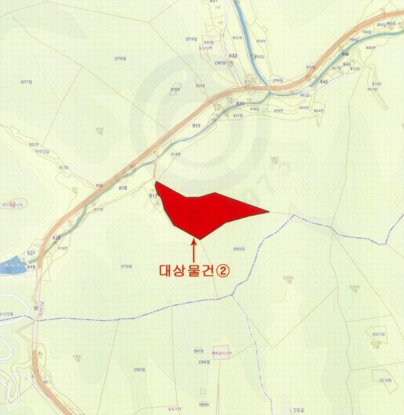 2025타경100299 경상북도 안동시 길안면 송사리 산68 임야 경매 이미지