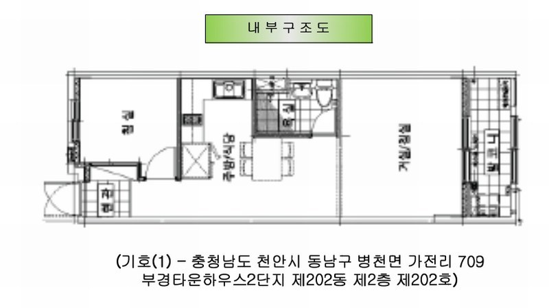 2025타경12948 충청남도 천안시 동남구 5산단로 420, 부경타운하우스2단지 202동 2층 202호 다세대(빌라) 경매 이미지