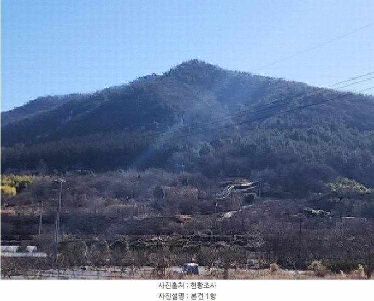 2025타경731 전라남도 여수시 호명동 산41-11 임야 경매 이미지