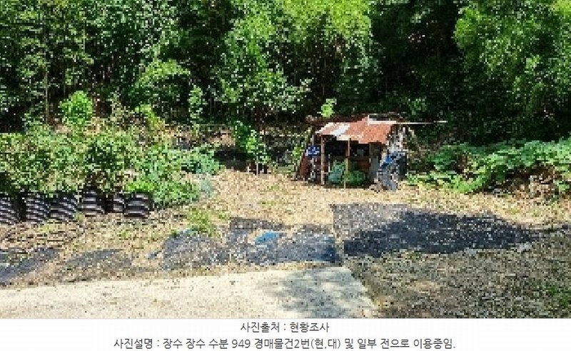2025타경1165 전북특별자치도 장수군 장수읍 수분리 948 대지 경매 이미지