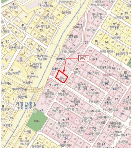 2025타경11683 서울특별시 강서구 화곡로42길 3, 포엠빌 7층 703호 오피스텔 경매 이미지