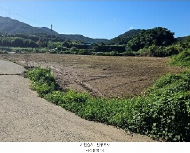 2025타경1443 전라남도 완도군 완도읍 대야리 757 농지 경매 이미지