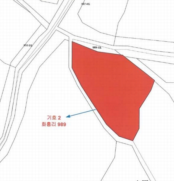 2025타경1481 전라남도 완도군 완도읍 화흥리 989 농지 경매 이미지