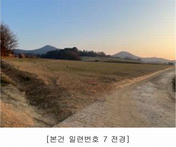 2025타경50124 전라남도 해남군 황산면 원호리 771 농지 경매 이미지