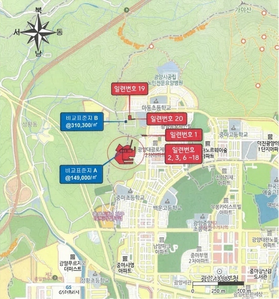2024타경55617 전라남도 광양시 마동 1018-23 주택 경매 이미지