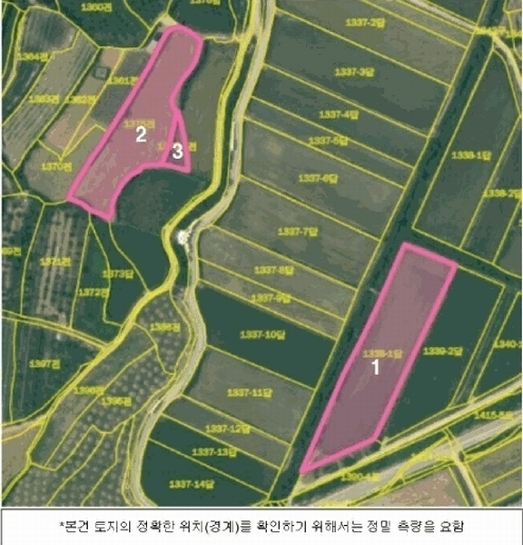 2025타경51904 전라남도 고흥군 과역면 도천리 1375 농지 경매 이미지