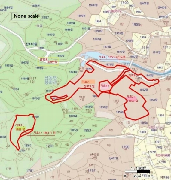 2024타경6235 경상남도 남해군 삼동면 봉화리 1781 농지 경매 이미지