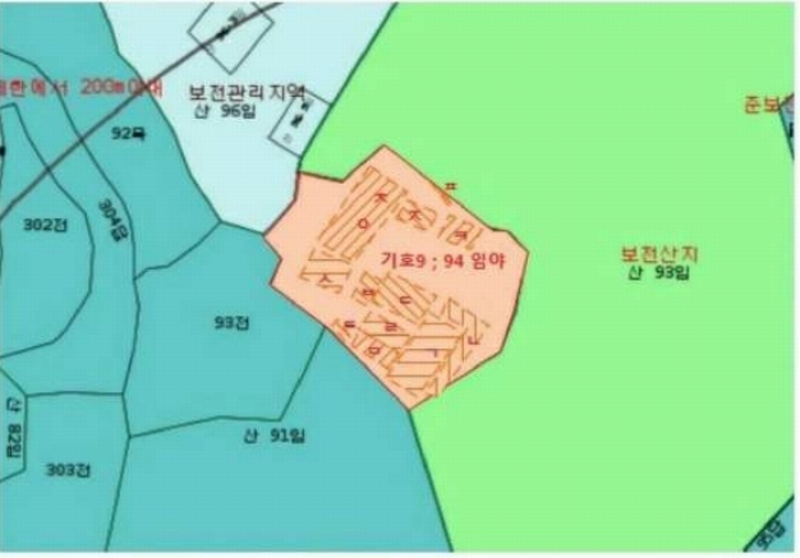 2024타경6235 경상남도 산청군 시천면 신천리 94 임야 경매 이미지