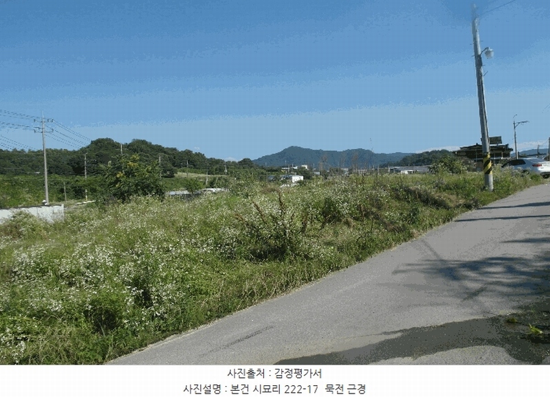 2025타경20377 충청남도 논산시 은진면 시묘리 222-17 농지 경매 이미지