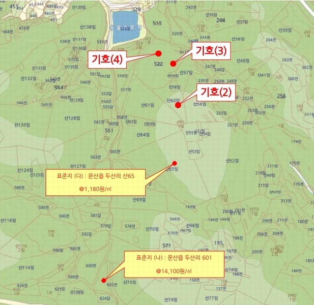 2025타경904 경상남도 진주시 문산읍 두산리 산60 과수원 경매 이미지