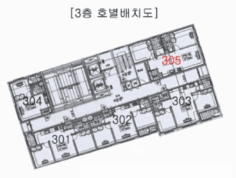 2025타경11728 울산광역시 남구 중앙로242번길 6, 대상웰리움 3층 305호 오피스텔[계약30평형] 경매 이미지