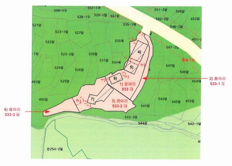 2025타경31189 경상남도 진주시 금산면 용아리 533-3 농지 경매 이미지