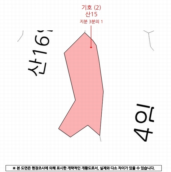 2025타경31211 경상남도 하동군 적량면 동리 산15 임야 경매 이미지
