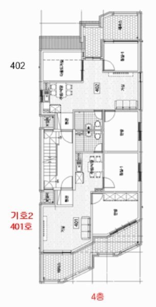 2025타경4572 경기도 동두천시 행선로 76-1, 이담빌라트 B동 4층 401호 다세대(빌라)[공급18평형] 경매 이미지