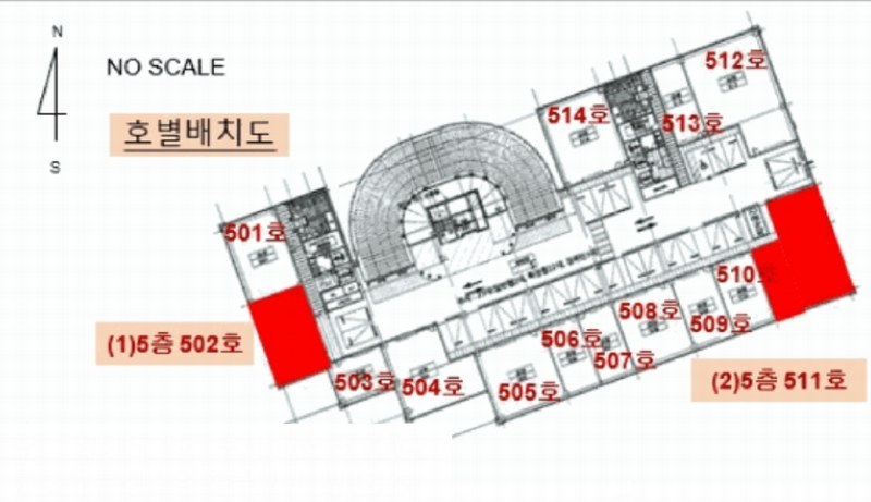 2025타경73295 경기도 의정부시 문화로 10, 한강듀클래스의정부고산 씨동 5층 511호 아파트형공장 경매 이미지