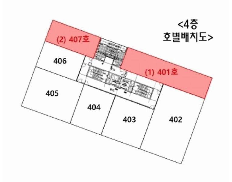 2025타경495 부산광역시 기장군 정관7로 34, 서진프라자 1동 4층 407호 근린상가 경매 이미지