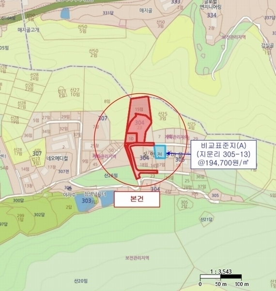 2025타경141 경기도 안성시 원곡면 지문리 304-23 대지 경매 이미지
