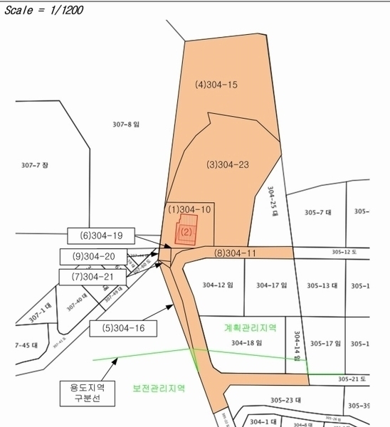 2025타경141 경기도 안성시 원곡면 지문리 304-23 대지 경매 이미지