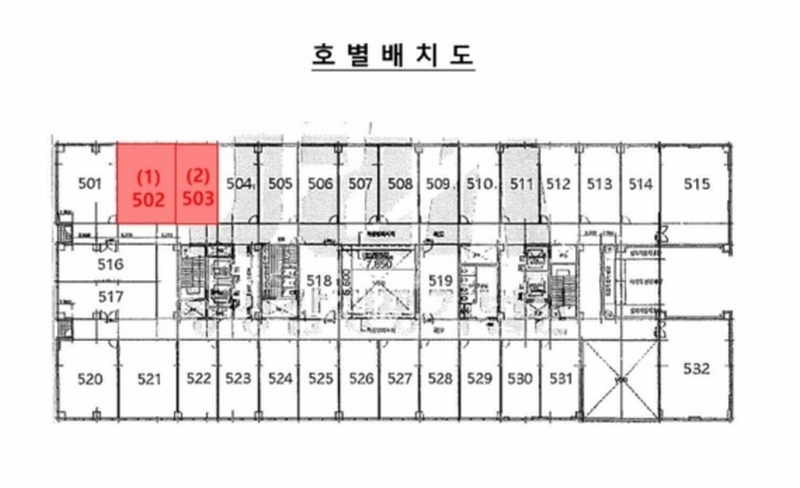2025타경701 경기도 평택시 고덕중앙2로 77-5, 해모수가온타워주건축물 1동 5층 503호 근린상가 경매 이미지