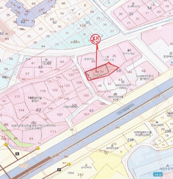 2025타경12755 서울특별시 성북구 화랑로35길 10, 라테라스 3층 306호 근린상가 경매 이미지