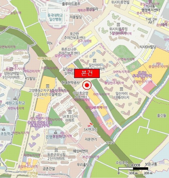 2025타경7003 경기도 고양시 일산동구 위시티3로 127, 베네하임2차 2층 204호 근린상가 경매 이미지