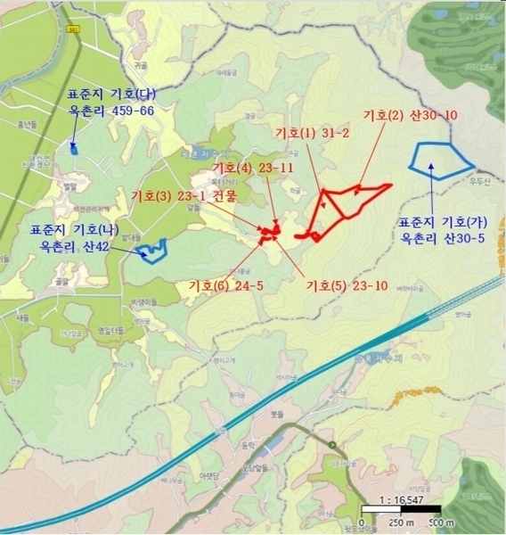 2023타경3464 경기도 여주시 대신면 옥촌리 24-5 도로 경매 이미지